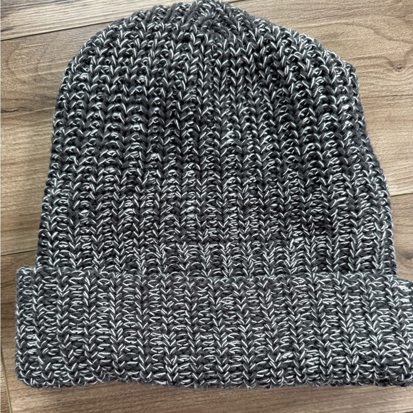 LOVE YOUR MELON Beanie Hat Cuffed Style Cotton Charcoal Speckled Men’s Women’s - Picture 5 of 10